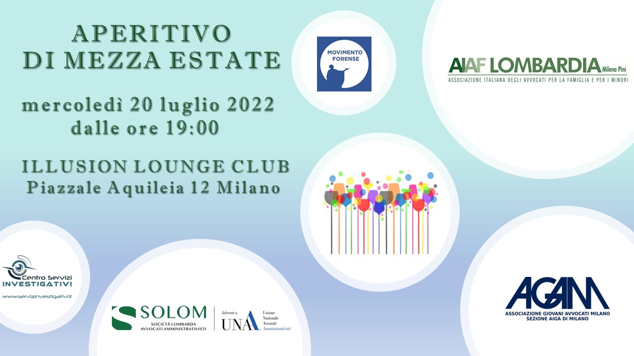APERITIVO DI MEZZA ESTATE